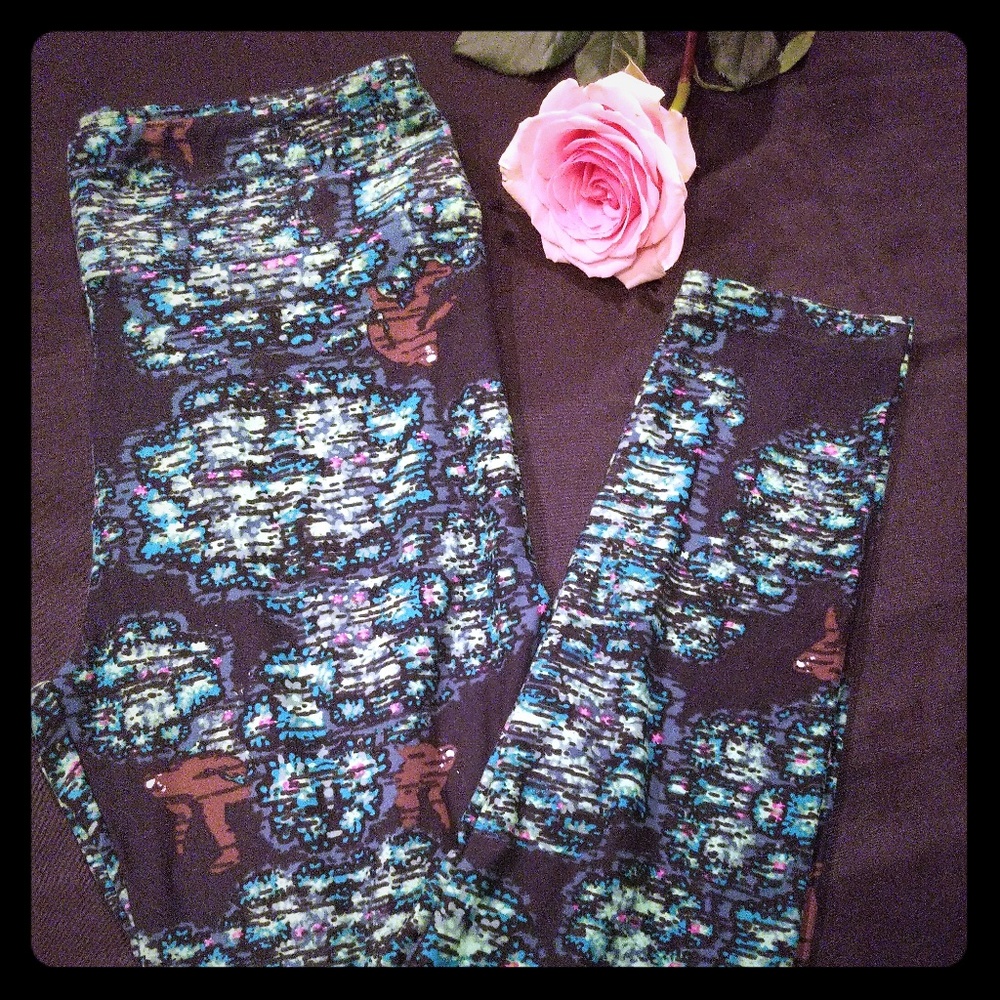 BN OS LEGGINGS !!!VINTAGE UNICORN!!! Big Foot!!!